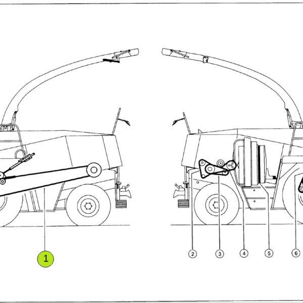 PAS 77796.0 napęd główny Claas Jaguar 860 Agrobelt