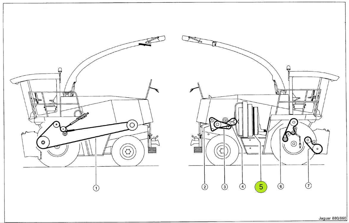 PAS 77276 kosz osłony chłodni Claas Jaguar