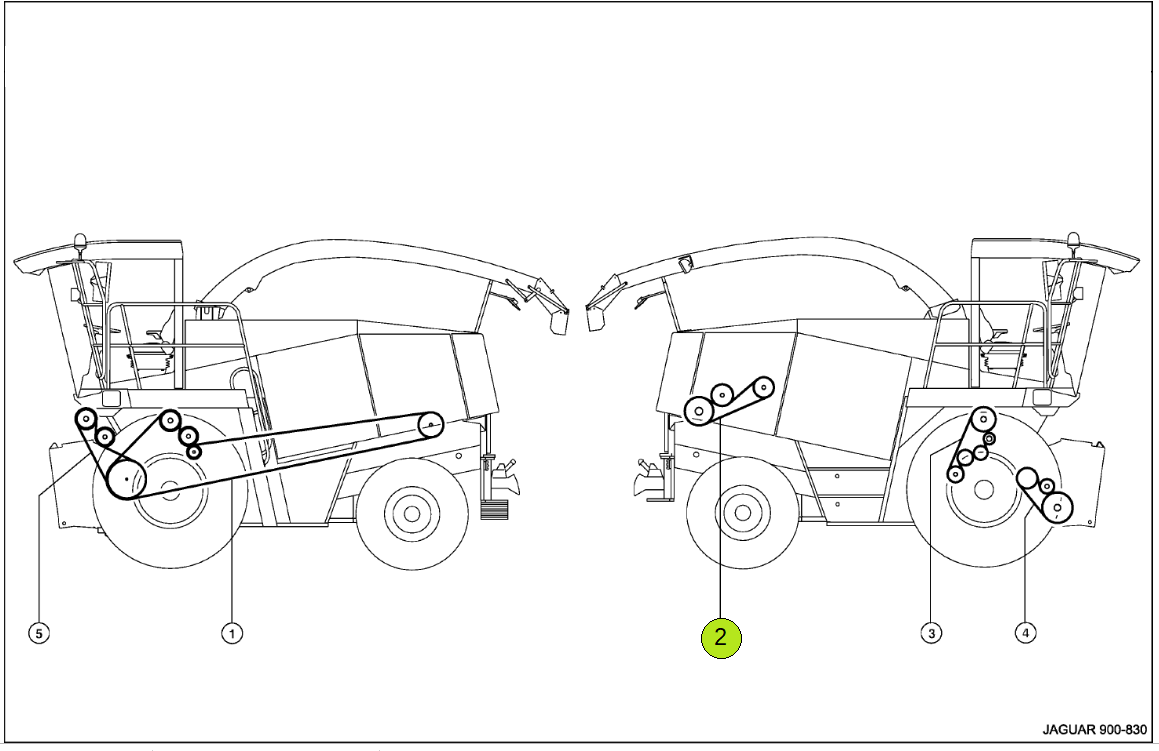 PAS 142232 OM460LA Claas Jaguar