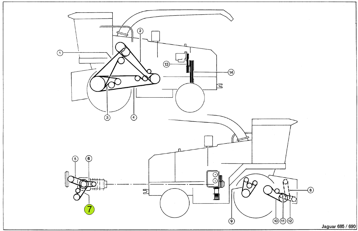 PAS 176543 hydrostat Claas Jaguar