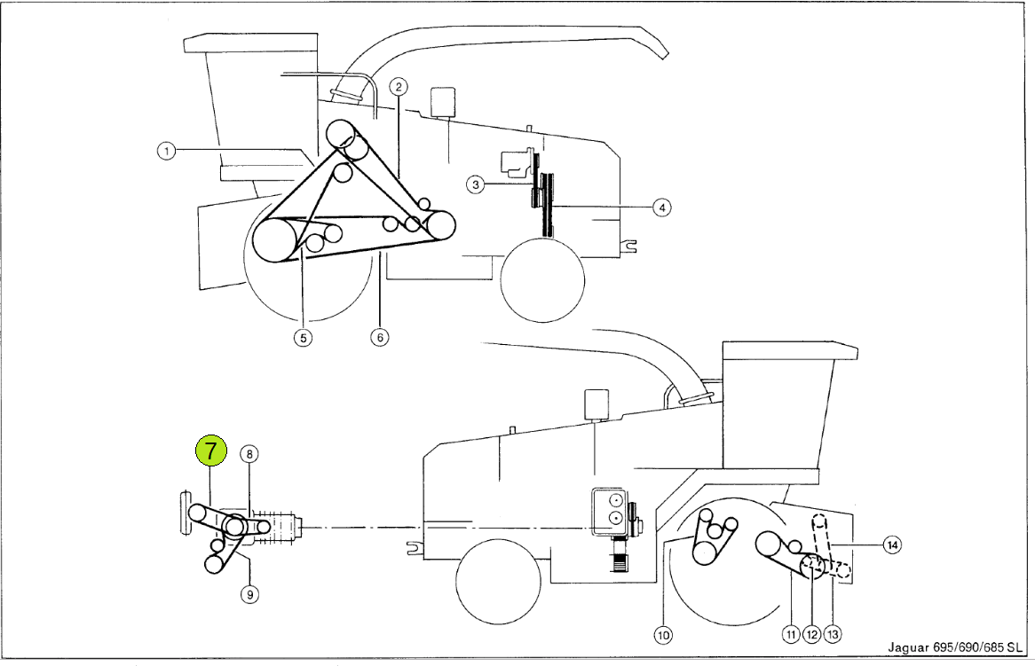 PAS 750193 pompa hydrauliczna Claas Jaguar